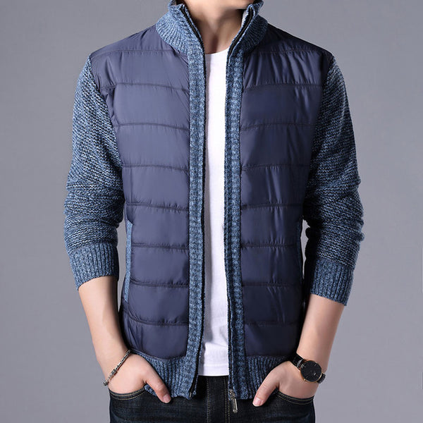 Winter Wool Sweater Men Fleece