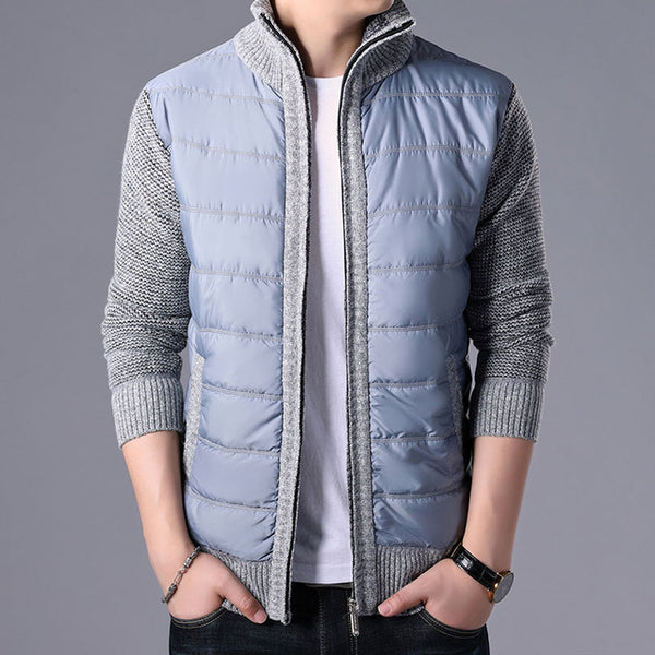 Winter Wool Sweater Men Fleece
