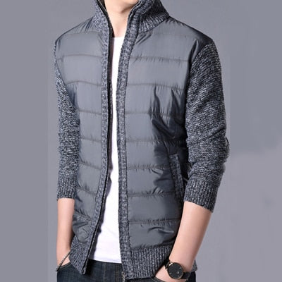 Winter Wool Sweater Men Fleece