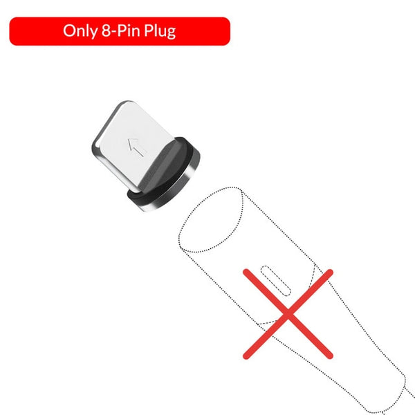 TOPK AM60 3A Fast Charging LED Magnetic Micro USB Type C Cable