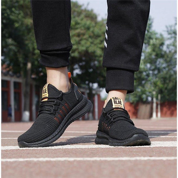 Fashion Men Sneakers Mesh Casual Shoes Lac-up Men Shoes Lightweight Vulcanize Shoes