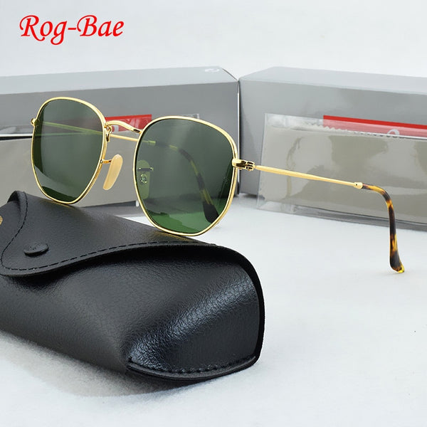 RogBae Brand sunglasses glass lens HD Retro