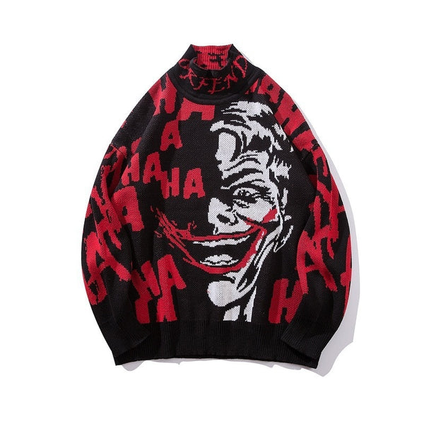 Skull Sweater Streetwear Pullover Clown
