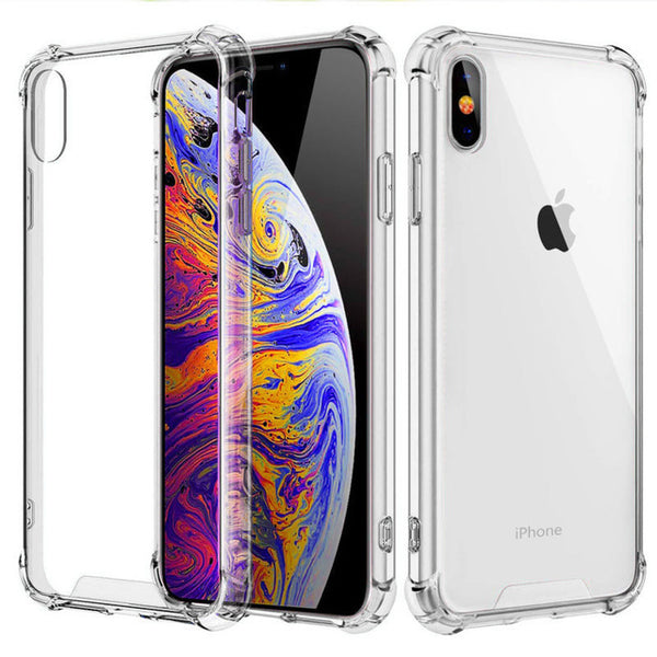 Fashion Shockproof Bumper Transparent  Phone Case For iPhone 11 X XS XR XS Max 8 7 6 6S Plus