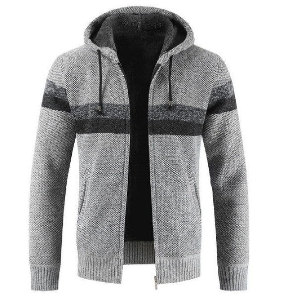 MoneRffi Sweater Coat Men Winter
