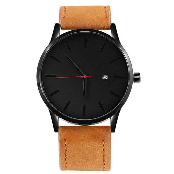 SOXY Men's Watch Fashion Watch For Men Sport Watches Leather Relogio Masculino