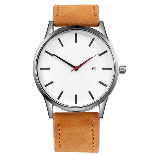 SOXY Men's Watch Fashion Watch For Men Sport Watches Leather Relogio Masculino