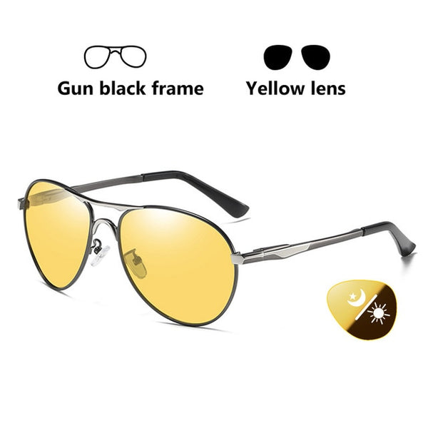 CoolPandas Top Quality Aviation Men Sunglasses Polarized Driving