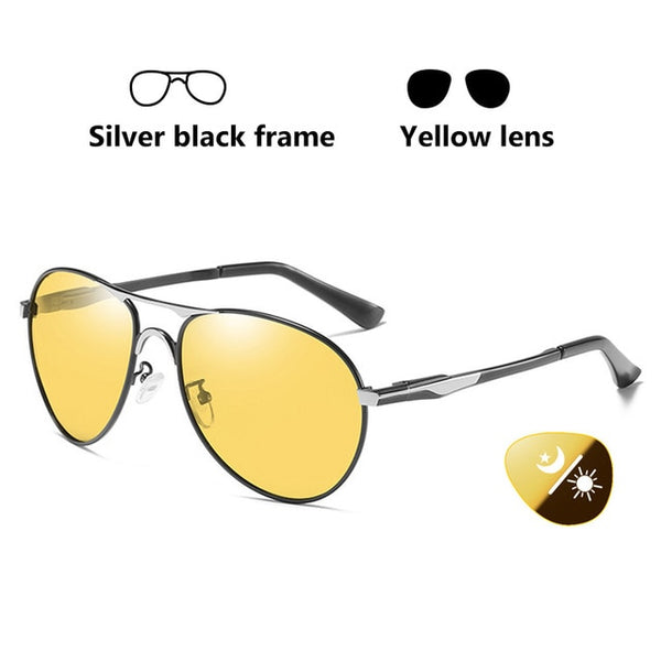 CoolPandas Top Quality Aviation Men Sunglasses Polarized Driving