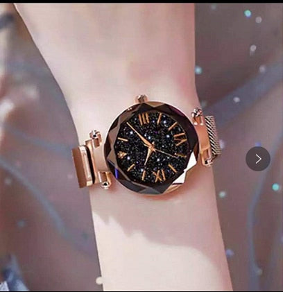 Luxury Women Watches Magnetic Starry Sky Ladies