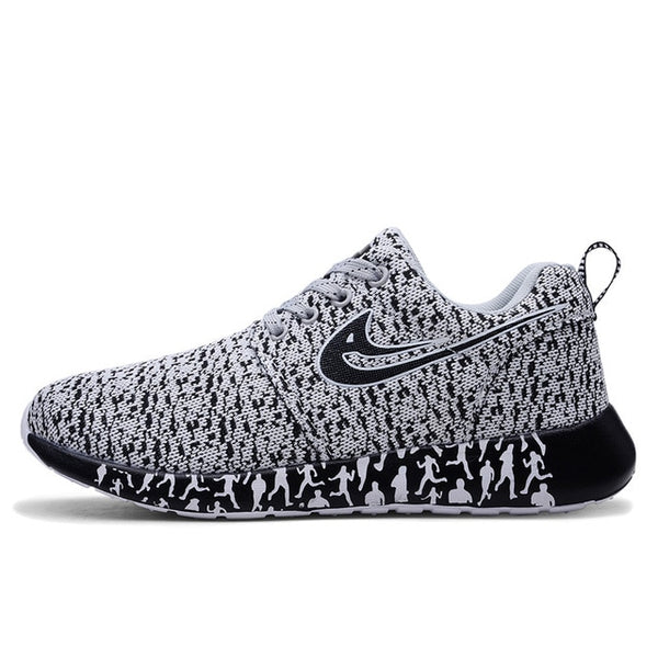 Man Running Shoes For Men Outdoor Breathable Sport Shoes Women Comfortable Athletic Flat Shoes