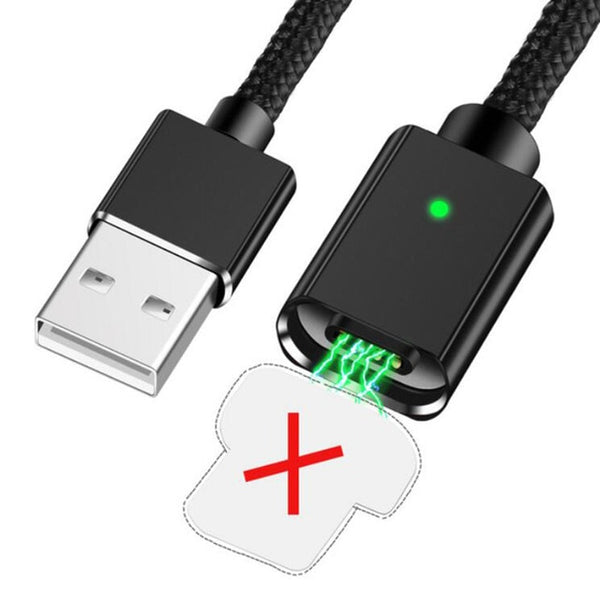 KSTUCNE Magnetic cable Charger Micro USB Type C Cable Fast Charging