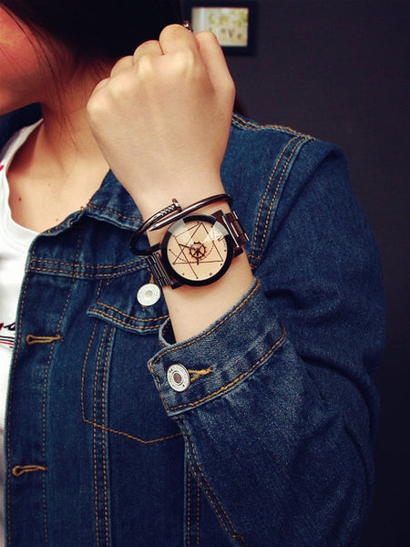 Men's & Women's Watch Stainless Steel Watches Quartz Analog Wrist Watch