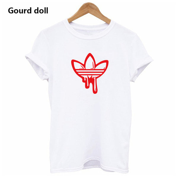 Love Printed Women T-shirts Casual Tee Shirt