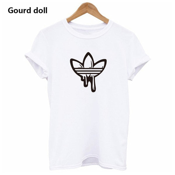 Love Printed Women T-shirts Casual Tee Shirt