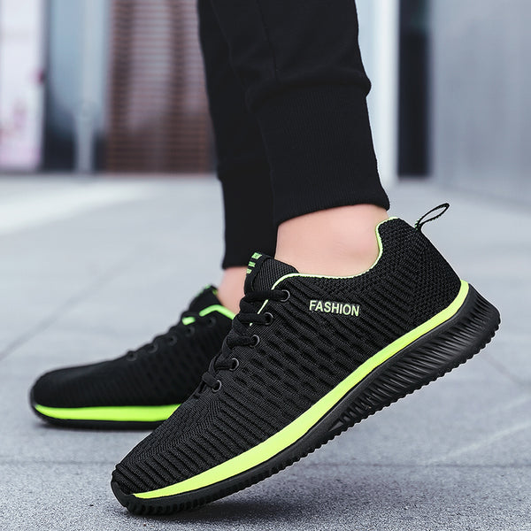 Kitleler Flyknit Men Casual Shoes Winter Tenis Masculino Light Shoes