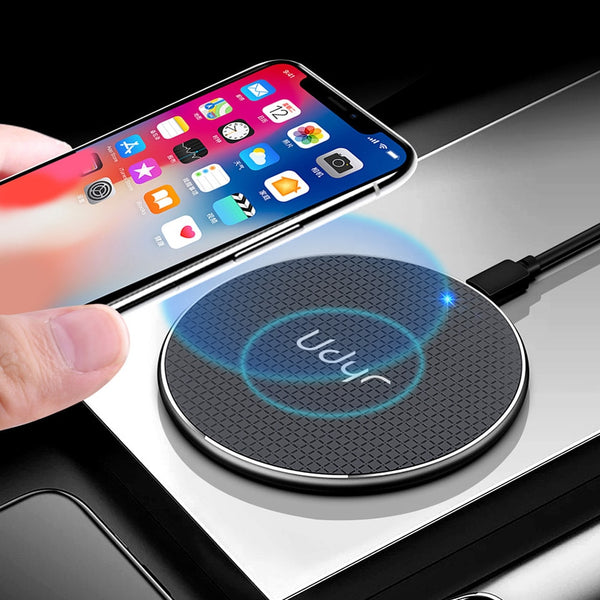 Udyr 10W Qi Wireless Charger For Samsung Galaxy S10 S9/S9+ S8 Note 9 USB Fast Charging Pad