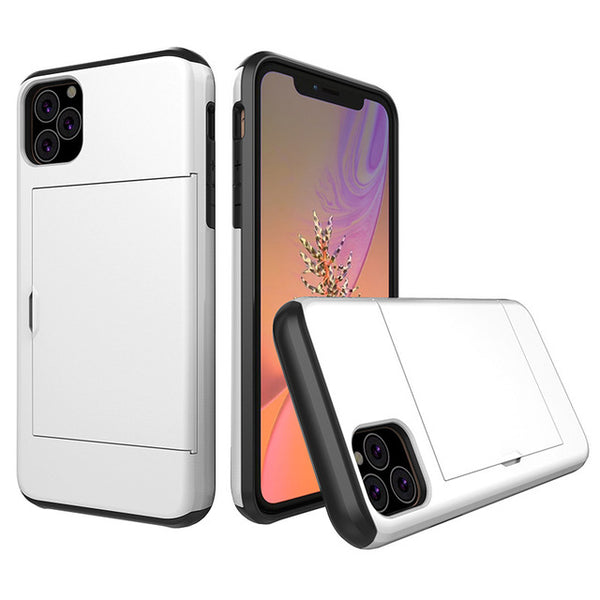Business Phone Cases For iPhone 11 XI X XS Max XR  With Pocket Cover for iPhone 7 8 Plus 6 6s