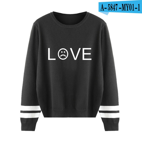 lil pee sweater men and women sweater pullover
