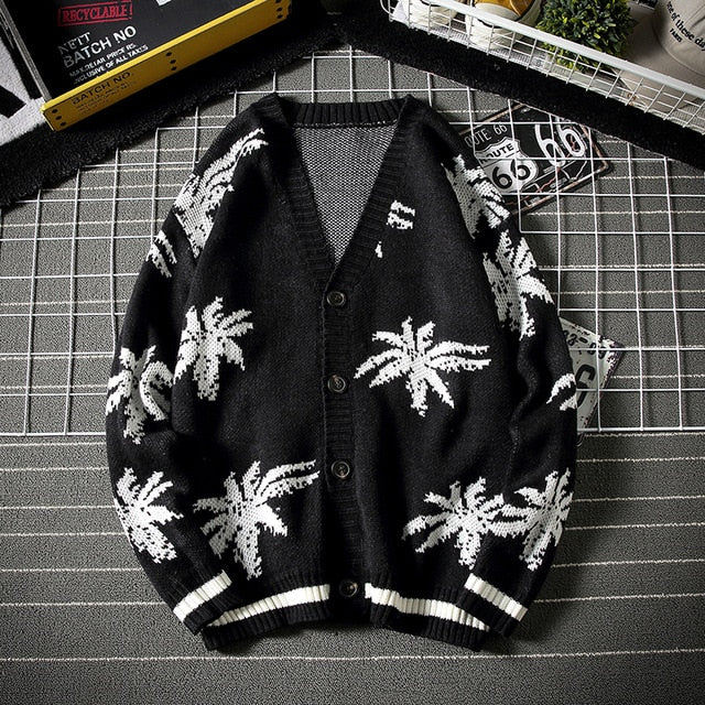 hip hop winter sweater men korean style