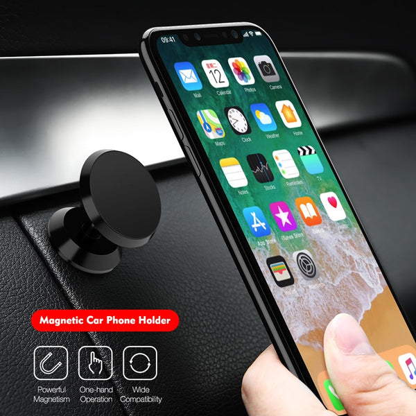 Car Holder Mini Dashboard Magnet Mobile Phone Holder Stand