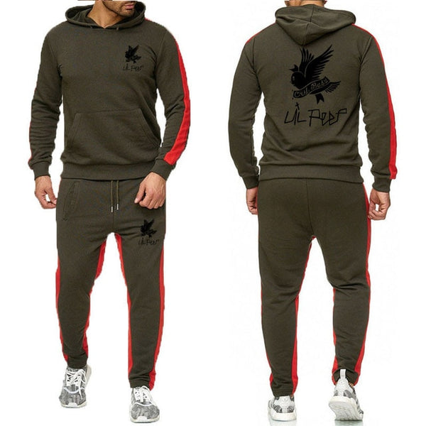 suit sportswear sportswear suit men's hoodies + pants running clothes men's sports suit sportswear hoodie