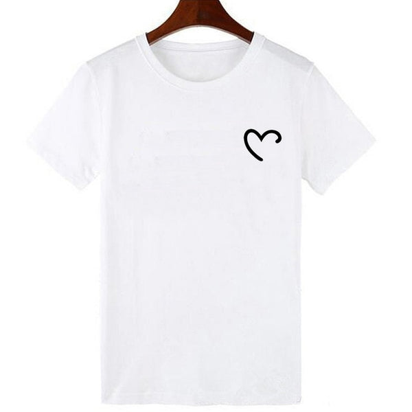 Fashion Women T Shirt Casual Short Sleeve Tees Shirt Cute Print Tosp