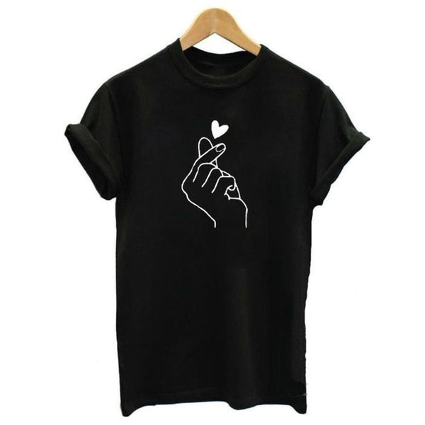 Fashion Women T Shirt Casual Short Sleeve Tees Shirt Cute Print Tosp