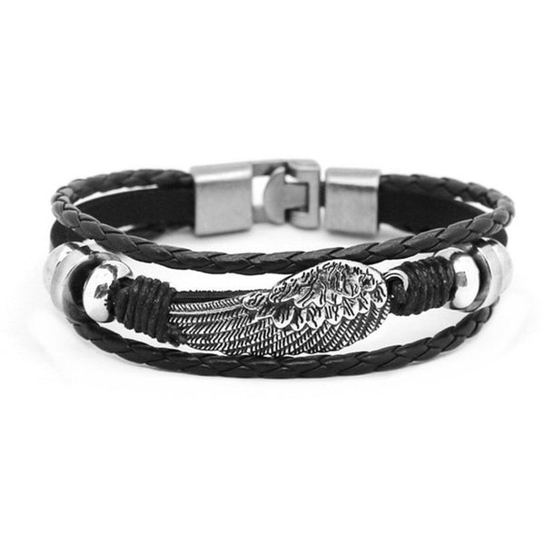Men Multilayer Leather Bracelet Women Charm New Bracelet