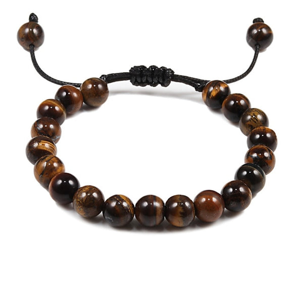 Natural Healing Stones Bracelet Couple