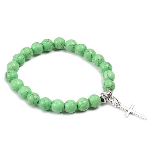 Silver Cross  Bracelets