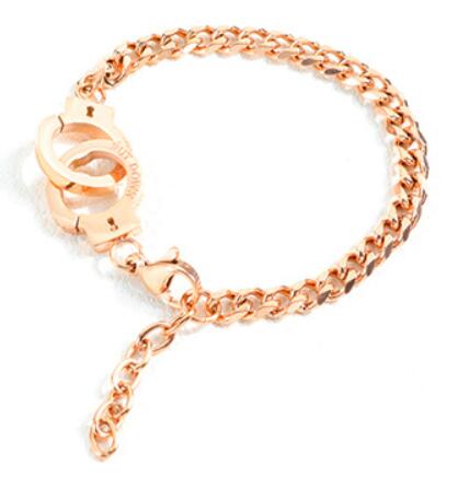 Simple Personality Titanium Steel Handcuff Bracelet Stainless Steel Couple Bracelet