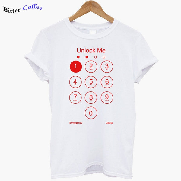 Cool Funny Women T-Shirt Casual Short Sleeve