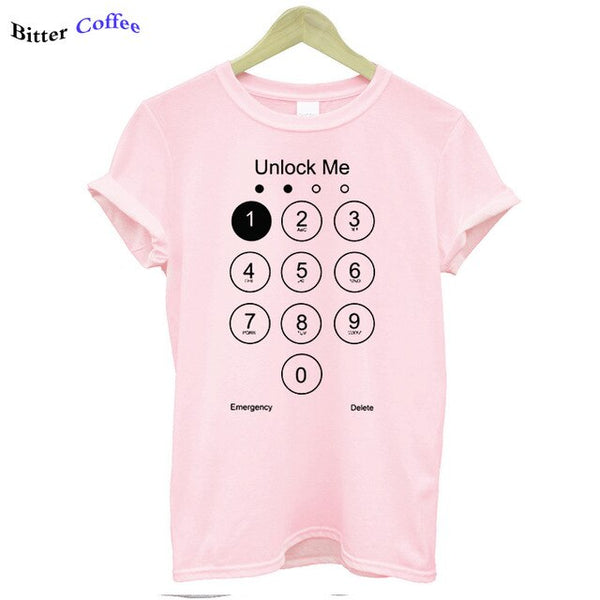 Cool Funny Women T-Shirt Casual Short Sleeve