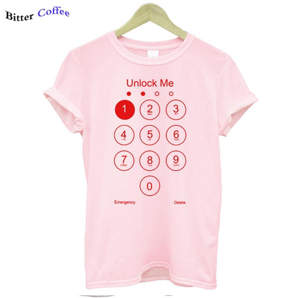 Cool Funny Women T-Shirt Casual Short Sleeve