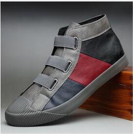 hot fashion men leather slip-on casual shoes trend shoes cool loafers flats