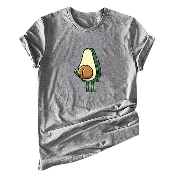 Print Funny T-Shirt Women O-Neck Short Sleeve Casual Cute