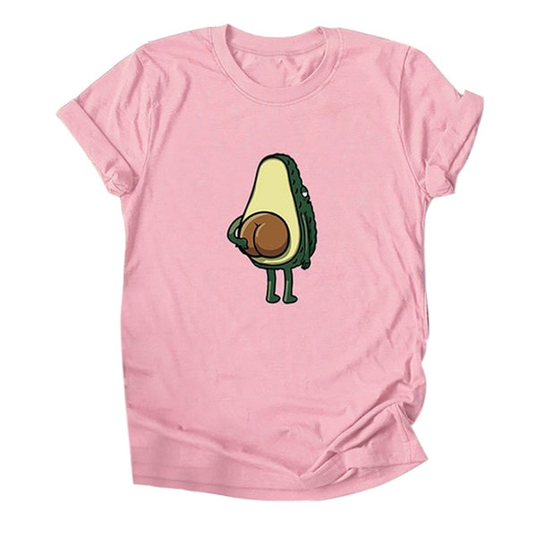 Print Funny T-Shirt Women O-Neck Short Sleeve Casual Cute
