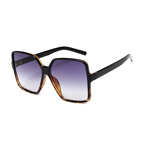 Square Oversized Women Sunglasses Men Trendy Brand