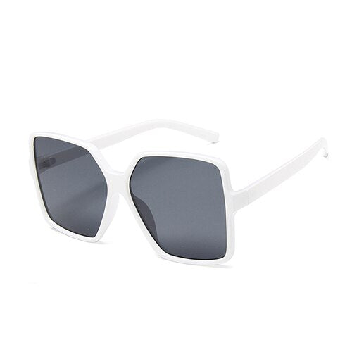 Square Oversized Women Sunglasses Men Trendy Brand