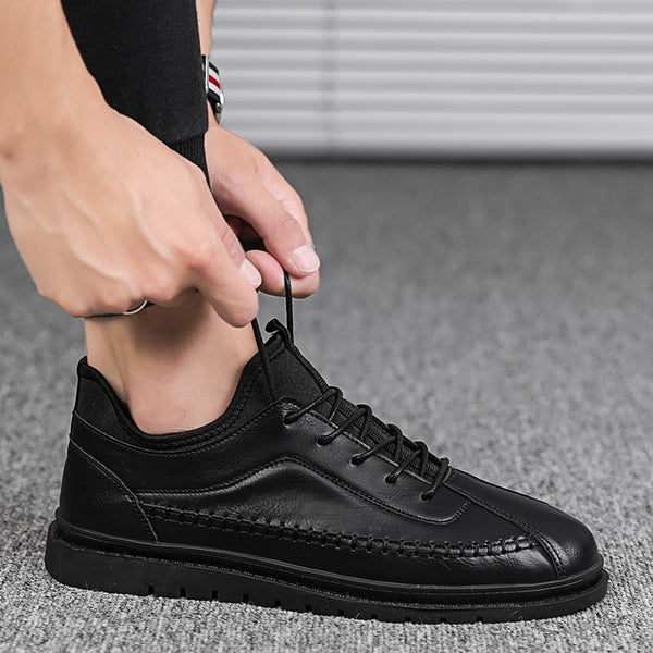 Lace-Up Business Formal Dress Shoes Men Classic Shoes For Wedding