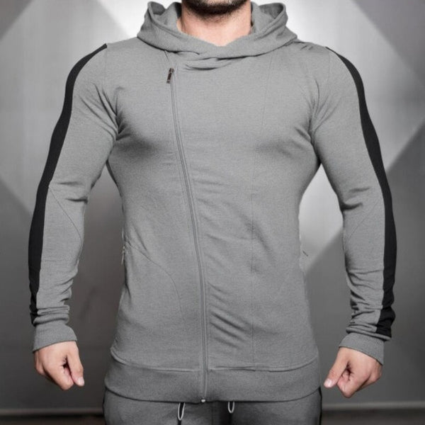 Casual Hoodies Mens Cotton Sweatshirt Tracksuit Gyms Fitness Workout