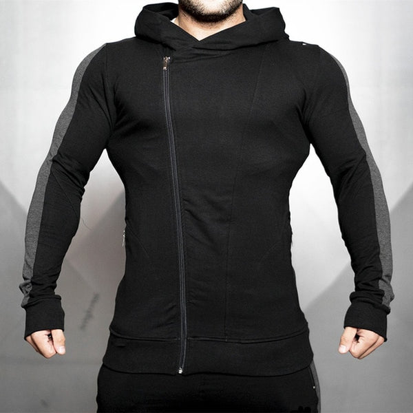 Casual Hoodies Mens Cotton Sweatshirt Tracksuit Gyms Fitness Workout