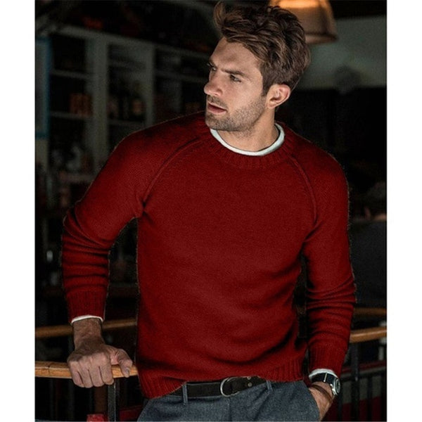 Winter Fashion Men Sweaters Long Sleeve