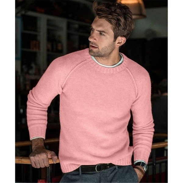 Winter Fashion Men Sweaters Long Sleeve