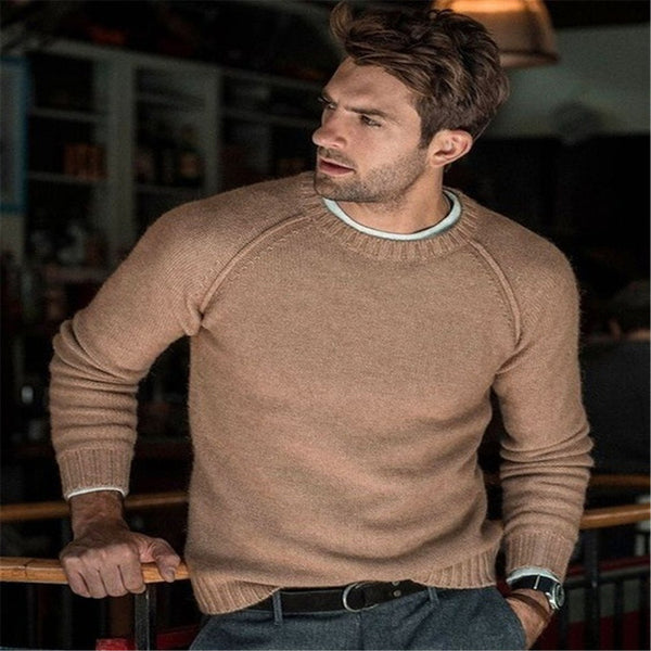 Winter Fashion Men Sweaters Long Sleeve