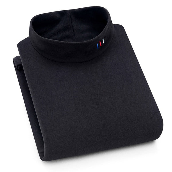 turtleneck sweater Embroidery Flush