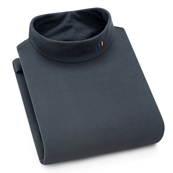 turtleneck sweater Embroidery Flush