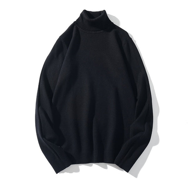 Turtleneck Sweaters Winter New Mens Warm Fashion