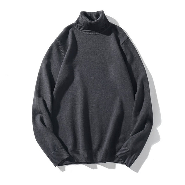 Turtleneck Sweaters Winter New Mens Warm Fashion